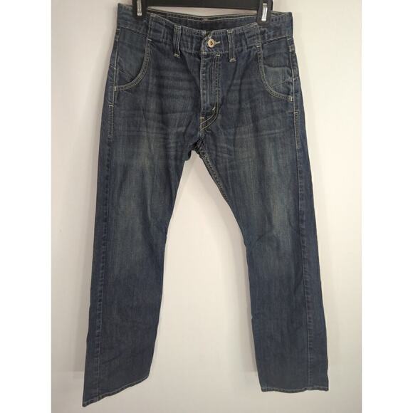 Levi Strauss & Co. 514  Men's Solid Cotton Slim Straight Dark Wash Denim Sz. W30 - Picture 1 of 10